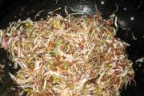 菊花馅水饺的做法图解4