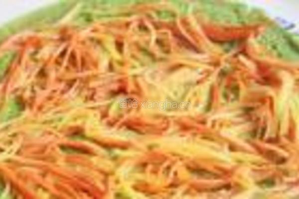 土豆胡萝卜菠菜饼的做法图解6