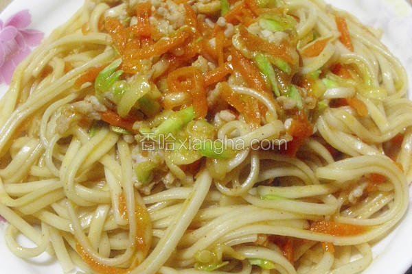 三丝炒面