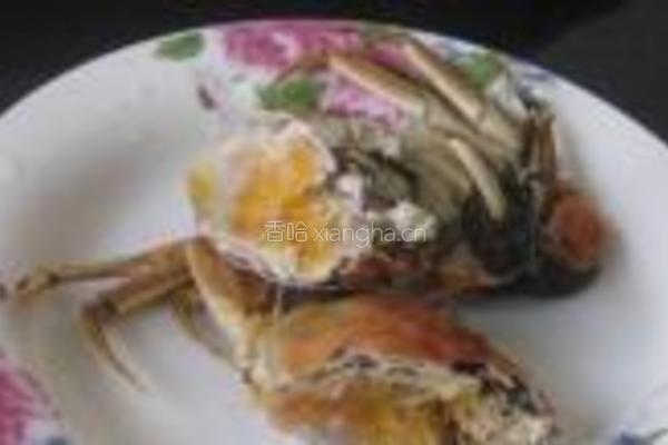 河蟹西兰花粥的做法图解2