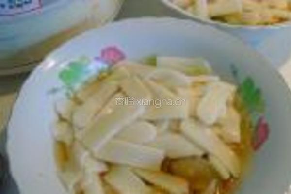 香菇肉丝汤年糕的做法图解10