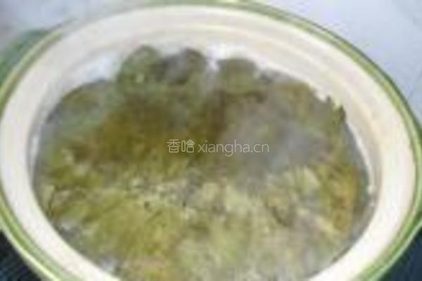 荷叶粥的做法图解6