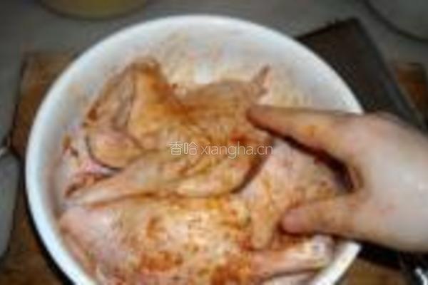奥尔良乳酪烤鸭腿的做法图解4