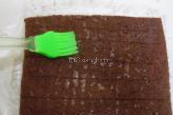 长颈鹿纹蛋糕卷的做法图解23