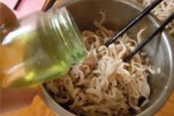 杏鲍菇炸酱荞麦面的做法图解10