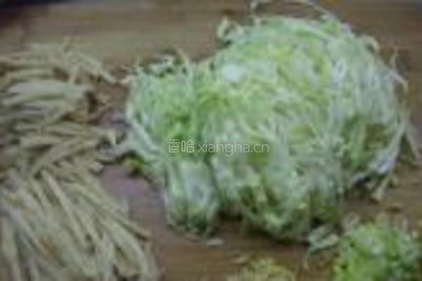 素炒饼的做法图解1