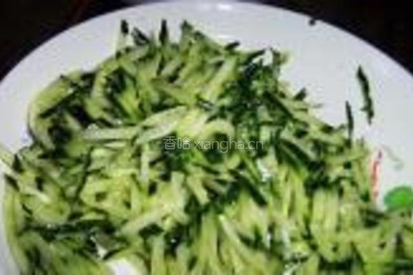 肉末榨菜黄豆面的做法图解10