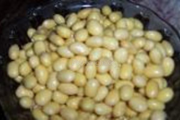 肉末榨菜黄豆面的做法图解1
