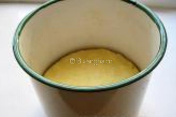 奶香玉米发糕的做法图解4