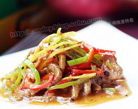 柠檬黑椒牛肉