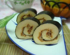 海苔肉松蛋糕卷