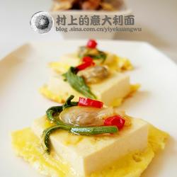蛤蜊豆腐煎的做法[图]
