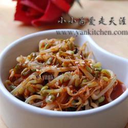 韩式凉拌豆芽的做法[图]