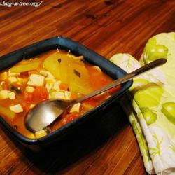 冬瓜番茄豆腐汤的做法[图]