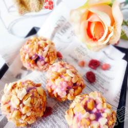紫薯花生巧克力的做法[图]
