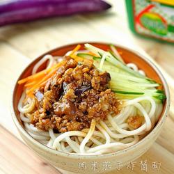 茄子炸酱面的做法[图]
