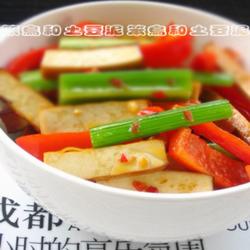西芹豆干的做法[图]