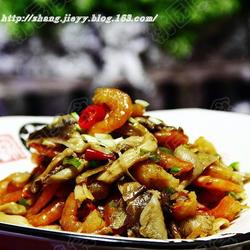 虾干炒平菇的做法[图]