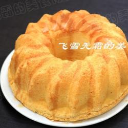 焦糖浆戚风蛋糕的做法[图]