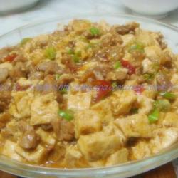 香辣牛肉豆腐丁的做法[图]