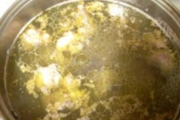 铁棍山药煲老母鸡汤的做法图解3