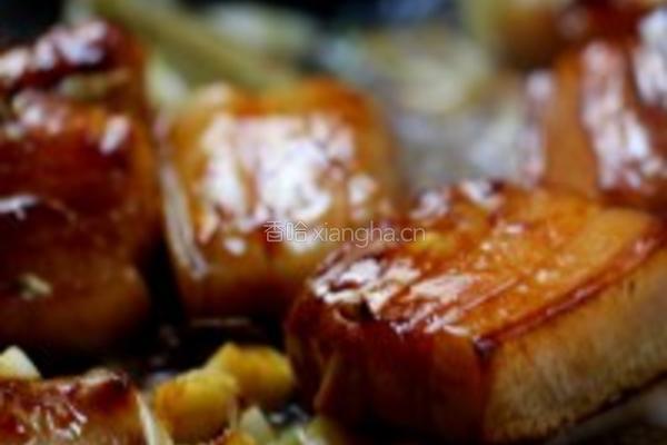 红烧豆腐肉的做法图解7
