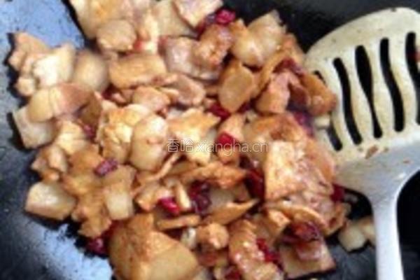 芹菜小炒肉的做法图解6