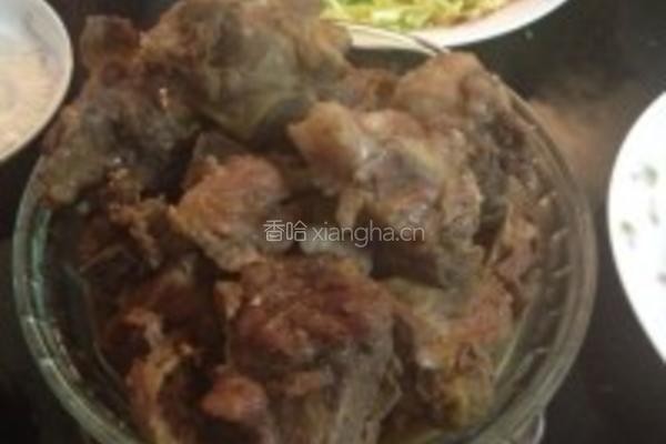 酱脊骨的做法图解3