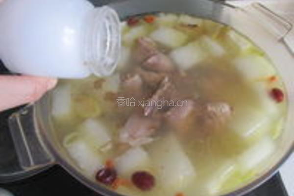 冬瓜老鸭汤的做法图解8