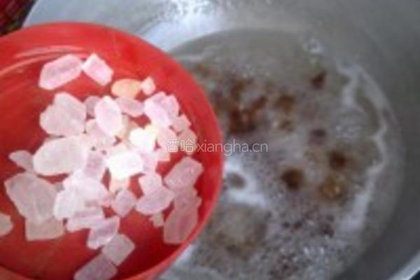 桃胶圆子羹的做法图解4