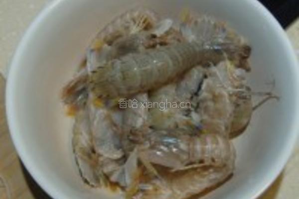 香辣皮皮虾的做法图解2