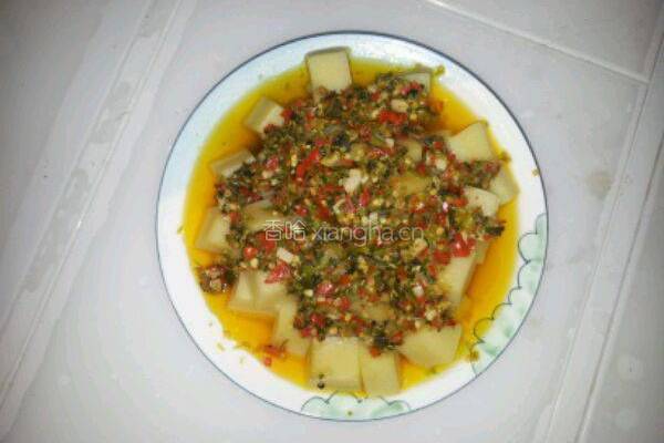 剁椒米豆腐