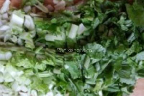小白菜熬土豆的做法图解3