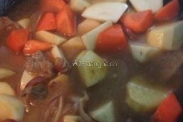 土豆炖肉的做法图解7