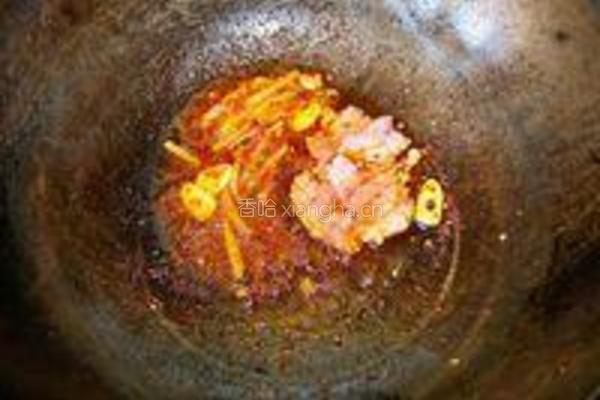 回锅四季豆的做法图解5