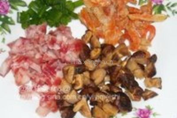 糯米饭酿鸡翅的做法图解2