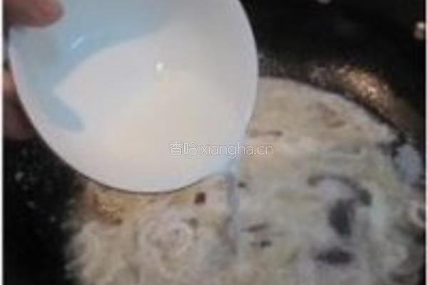 三丝银鱼羹的做法图解6