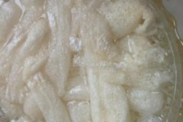 竹荪酿肉的做法图解2