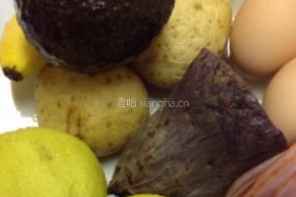 紫薯土豆蔬果沙拉的做法图解3