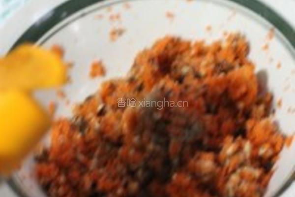 胡萝卜香菇丸的做法图解10