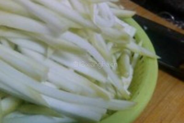 虾米瓠子瓜的做法图解2