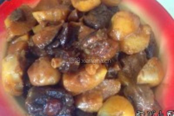 土豆烧牛尾的做法图解4