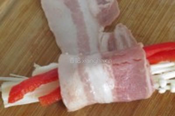 双菇卷的做法图解2