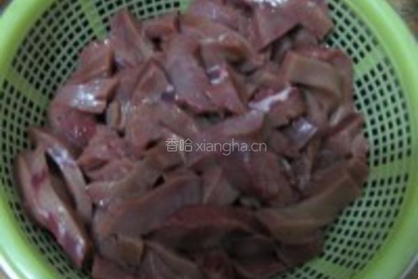 火爆酸辣猪腰的做法图解4