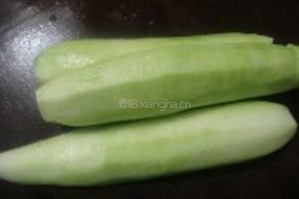 焖煮节瓜的做法图解1