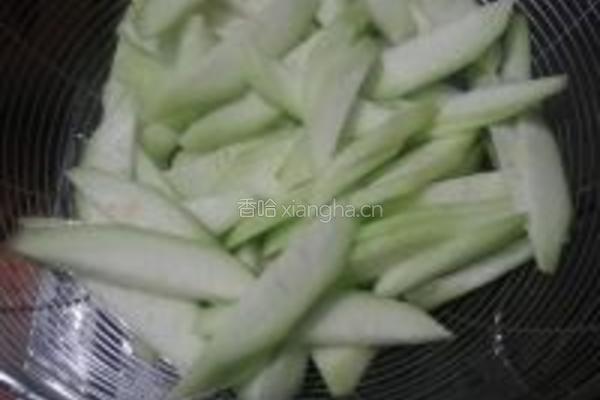 焖煮节瓜的做法图解2