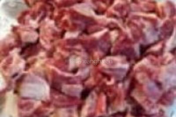 话梅陈皮牛肉干的做法图解1