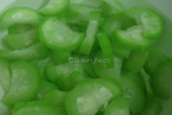 虾米丝瓜的做法图解3