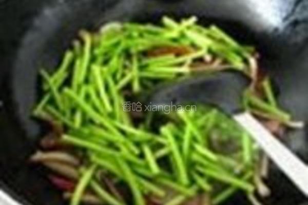 腊味蒜薹的做法图解8