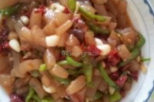 蒜香魔芋的做法图解3